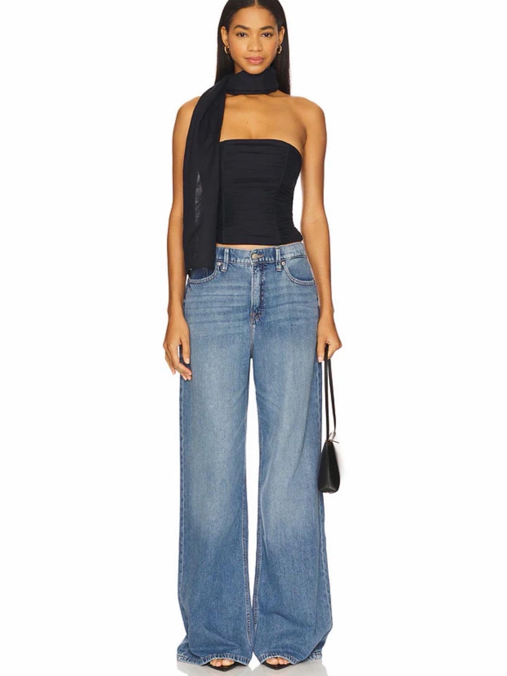 Good Standard Ease Wide Leg in Indigo961 Size 29